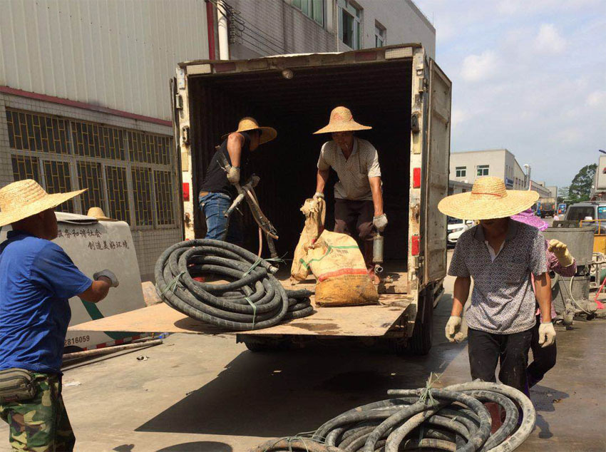 蔡甸一部件厂房地基出现下沉注浆加固